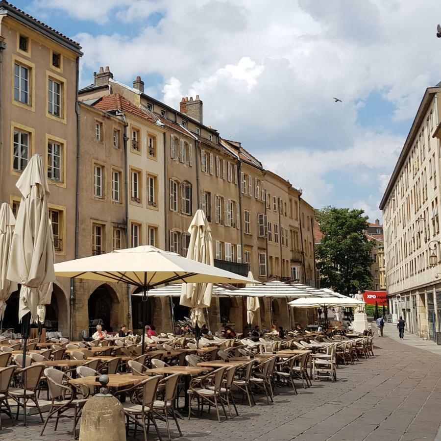 Charmant Appartement 2 Chambres Metz Centre Proche Pompidou מראה חיצוני תמונה